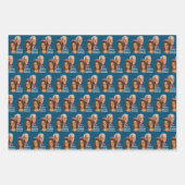 Biden Harris Gift Wrap Geschenkpapier Set (Vorderseite)