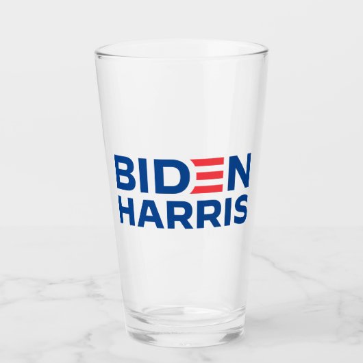 Biden Harris Glas (Vorderseite)