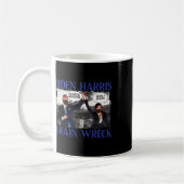 Biden Harris Hirn ruiniert das V.irus Kaffeetasse (Links)