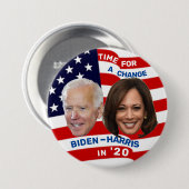 Biden Harris in '20 Button (Vorne & Hinten)