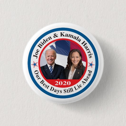 Biden-Harris-Kampagne Button (Vorderseite)