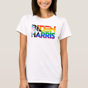 Biden Harris LGBTQ+ Fortschrittsstolz T-Shirt
