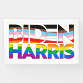 Biden Harris LGBTQ+ Pride Banner (Horizontal)