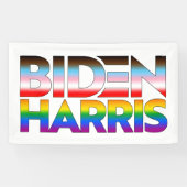 Biden Harris LGBTQ+ Pride Banner (Horizontal)