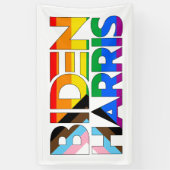 Biden Harris LGBTQ+ Progress Prix Banner (Vertikal)
