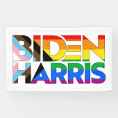 Biden Harris LGBTQ+ Progress Prix Banner (Horizontal)