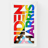 Biden Harris LGBTQ+ Progress Prix Banner (Vertikal)