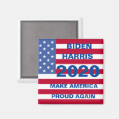 BIDEN HARRIS MACHEN AMERIKA WIEDER STOLZ MAGNET (Vorderseite/Rückseite)
