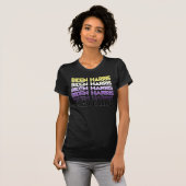 Biden Harris Nonbinary Pride T - Shirt (Vorne ganz)