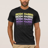 Biden Harris Nonbinary Pride T - Shirt (Vorderseite)
