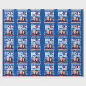 BIDEN HARRIS NUR SCHWACH GESCHENKPAPIER (Flach)