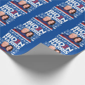 BIDEN HARRIS NUR SCHWACH GESCHENKPAPIER (Ecke)
