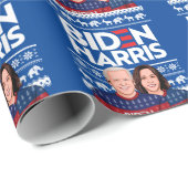 BIDEN HARRIS NUR SCHWACH GESCHENKPAPIER (Rolleneckpunkt)