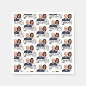 Biden Harris Party Serviette (Vorderseite)