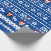 Biden Harris Patronenurlaub Geschenkpapier (Ecke)