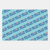 Biden-Harris-Politik Geschenkpapier Set (Vorderseite 2)