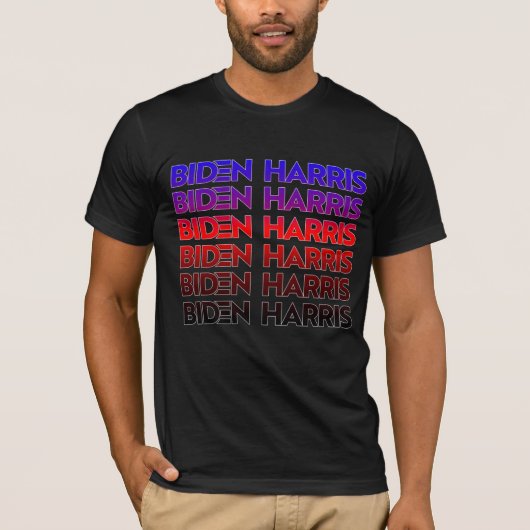 Biden Harris Polyamory Pride T - Shirt (Vorderseite)