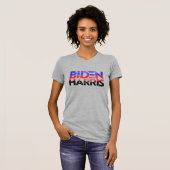 Biden Harris Polyamory Pride T - Shirt (Vorne ganz)