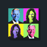Biden Harris Pop Art (grün, rosa, gelb, neon) Leinwanddruck<br><div class="desc">Politischer Pop Art Gear und politische Geschenke von PolitiClothes.com & PolitiCardz.com finden die einzigartigsten Wahlen und politischen Geschenke inklusive: politische T - Shirt, politische Autoaufkleber, politische Buttons, politische Poster, politische Buttone, politische Karten, politische Tasse, politische Plakate, politische Zeichen und mehr! Politische Kunst & Gear: http://www.PolitiClothes.com Politische Karten und Geschenke: http://www.PolitiCardz.com...</div>
