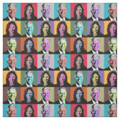 Biden Harris Pop Art (Neon) Stoff (Muster)