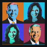 Biden Harris Pop Art (Orange, Blau, Lila, Rot) Künstlicher Leinwanddruck<br><div class="desc">Politischer Pop Art Gear und politische Geschenke von PolitiClothes.com & PolitiCardz.com finden die einzigartigsten Wahlen und politischen Geschenke inklusive: politische T - Shirt, politische Autoaufkleber, politische Buttons, politische Poster, politische Buttone, politische Karten, politische Tasse, politische Plakate, politische Zeichen und mehr! Politische Kunst & Gear: http://www.PolitiClothes.com Politische Karten und Geschenke: http://www.PolitiCardz.com...</div>