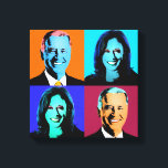 Biden Harris Pop Art (Orange, Blau, Lila, Rot) Leinwanddruck<br><div class="desc">Politischer Pop Art Gear und politische Geschenke von PolitiClothes.com & PolitiCardz.com finden die einzigartigsten Wahlen und politischen Geschenke inklusive: politische T - Shirt, politische Autoaufkleber, politische Buttons, politische Poster, politische Buttone, politische Karten, politische Tasse, politische Plakate, politische Zeichen und mehr! Politische Kunst & Gear: http://www.PolitiClothes.com Politische Karten und Geschenke: http://www.PolitiCardz.com...</div>