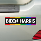 BIDEN HARRIS PRIDE AUTOAUFKLEBER (Auf Auto)