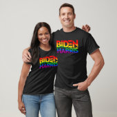Biden Harris Pride Rainbow T-Shirt (Unisex)