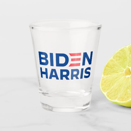 Biden Harris Schnapsglas (Vorderseite)