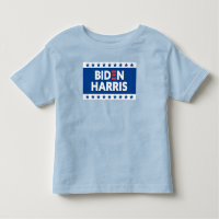 Biden / Harris Stars Frame White Blue