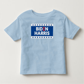 Biden / Harris Stars Frame White Blue Kleinkind T-shirt