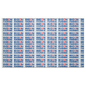 Biden Harris Stoff (Fat Quarter (45,7 x 55,9 cm))