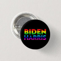Biden Harris - Stolze Buchstaben in Regenbogenfarb