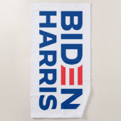 Biden Harris Strandtuch (Vorderseite)