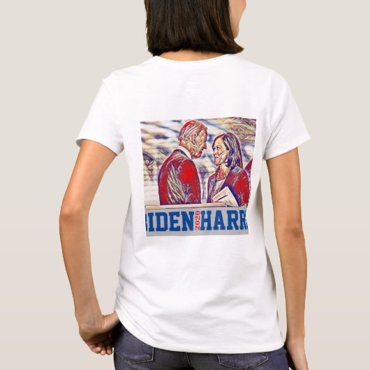Biden Harris Together 2020 T-Shirt (Rückseite)