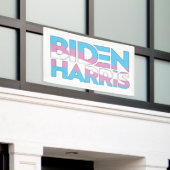 Biden Harris Trans Pride Banner (Äußeres Gebäude)