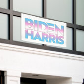 Biden Harris Trans Pride Banner (Äußeres Gebäude)