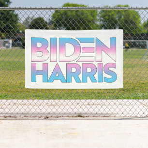 Biden Harris Trans Stolz Banner