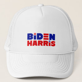 BIDEN / HARRIS Trucker Hat - WHITE Truckerkappe