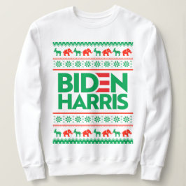 BIDEN HARRIS UGLY CHRISTMAS SWEATER (grün) Sweatshirt