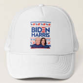 BIDEN HARRIS UGLY SWEATER TRUCKERKAPPE (Vorderseite)