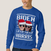Biden Harris Ugly Sweatshirt (Vorderseite)