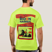 BIDEN HARRIS Wahl 2020 T-Shirt (Rückseite)