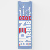 Biden Harris Wahlkampagne 2020 Indoor Outdoor Banner (Vertikal)
