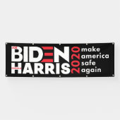 Biden Harris Wahlkampagne 2020 Indoor Outdoor Banner (Horizontal)
