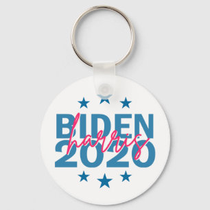 Biden Harris Wahlkampf 2020 Girly Hot Pink Schlüsselanhänger
