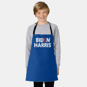 Biden Harris Wahlunterstützung Blue Schürze (Getragen)