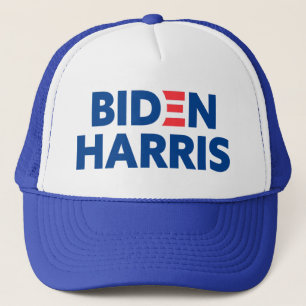 Biden / Harris White und Blau Truckerkappe