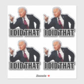 Biden Ich habe diese lustige Anti-Join Biden gemac Aufkleber (Blatt)