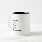 Biden Idiot Tasse 01 (Vorderseite Links)